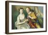 The Proposal-Philippe Mercier-Framed Giclee Print