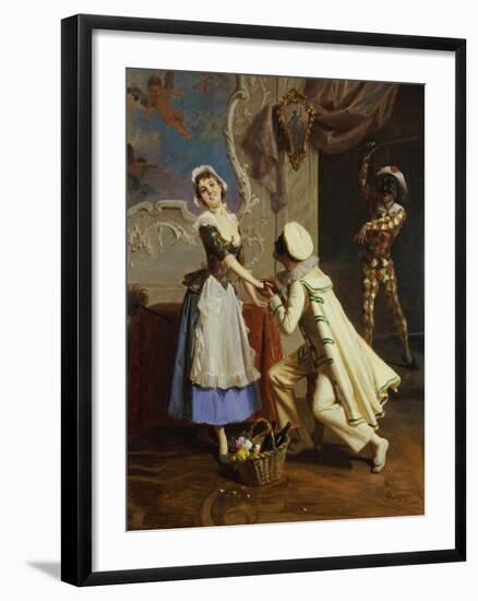 The Proposal-Giacomo Mantegazza-Framed Giclee Print