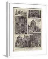 The Proposed Addition to Westminster Abbey-Henry William Brewer-Framed Giclee Print