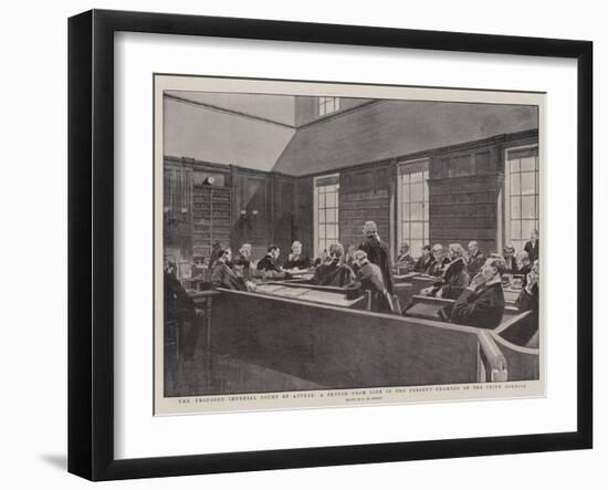 The Proposed Imperial Court of Appeal-Frederic De Haenen-Framed Giclee Print