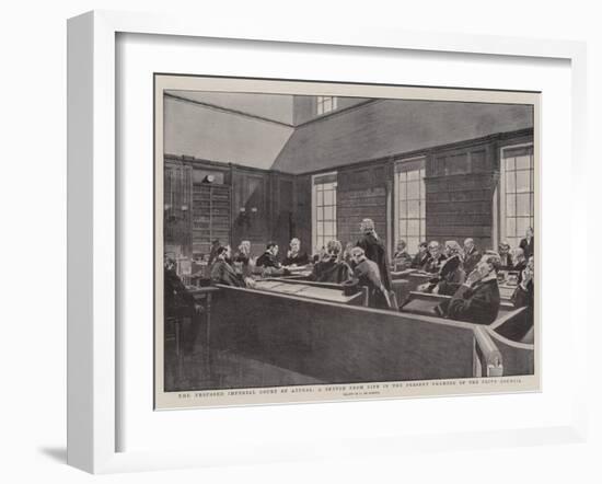 The Proposed Imperial Court of Appeal-Frederic De Haenen-Framed Giclee Print