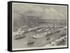 The Proposed Manchester Ship Canal, Intended Docks at Manchester-null-Framed Stretched Canvas