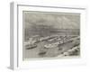 The Proposed Manchester Ship Canal, Intended Docks at Manchester-null-Framed Giclee Print