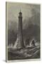 The Proposed New Eddystone Lighthouse-Samuel Read-Stretched Canvas