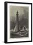 The Proposed New Eddystone Lighthouse-Samuel Read-Framed Giclee Print