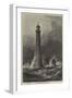 The Proposed New Eddystone Lighthouse-Samuel Read-Framed Giclee Print