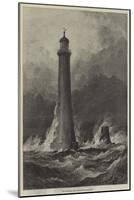 The Proposed New Eddystone Lighthouse-Samuel Read-Mounted Giclee Print