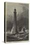 The Proposed New Eddystone Lighthouse-Samuel Read-Stretched Canvas