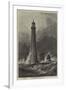 The Proposed New Eddystone Lighthouse-Samuel Read-Framed Premium Giclee Print