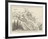 The Proposed Railway Up the Jungfrau, Switzerland-null-Framed Giclee Print