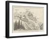 The Proposed Railway Up the Jungfrau, Switzerland-null-Framed Giclee Print