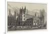 The Proposed Restorations of Westminster Hall-Frank Watkins-Framed Giclee Print