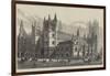 The Proposed Restorations of Westminster Hall-Frank Watkins-Framed Giclee Print