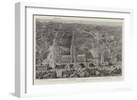 The Proposed Strand Improvements, a Suggestion to the London Country Council-Henry William Brewer-Framed Giclee Print