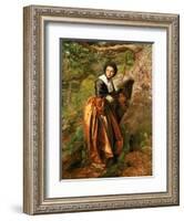 The Proscribed Royalist, 1651, 1852-53-John Everett Millais-Framed Giclee Print