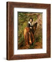 The Proscribed Royalist, 1651, 1852-53-John Everett Millais-Framed Giclee Print