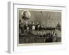 The Prosecution of the Freiheit, Examination of Herr Johann Most at the Old Bow Street Police Court-null-Framed Giclee Print