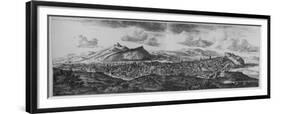 The Prospect of Edinburgh from the North, from 'Theatrum Scotiae', Edition Published in 1719-John Slezer-Framed Giclee Print