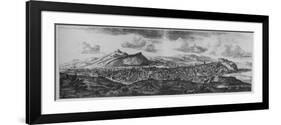 The Prospect of Edinburgh from the North, from 'Theatrum Scotiae', Edition Published in 1719-John Slezer-Framed Giclee Print