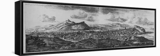 The Prospect of Edinburgh from the North, from 'Theatrum Scotiae', Edition Published in 1719-John Slezer-Framed Stretched Canvas