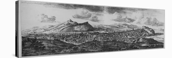 The Prospect of Edinburgh from the North, from 'Theatrum Scotiae', Edition Published in 1719-John Slezer-Stretched Canvas