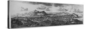 The Prospect of Edinburgh from the North, from 'Theatrum Scotiae', Edition Published in 1719-John Slezer-Stretched Canvas