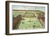 The Prospect of Lincoln's Inn, For Stow's Survey of London, c.1755-null-Framed Giclee Print