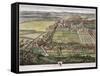 The Prospect of Nottingham from the East-Leonard Knyff-Framed Stretched Canvas