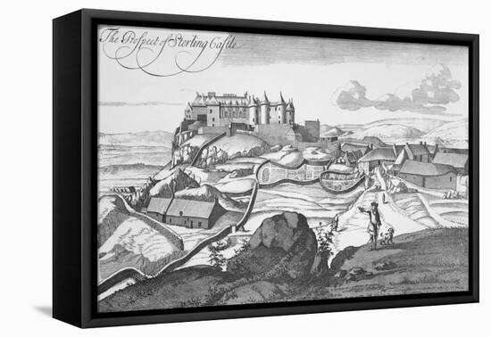 The Prospect of Sterling Castle, Theatrum Scotiae-Andrew Johnston-Framed Stretched Canvas