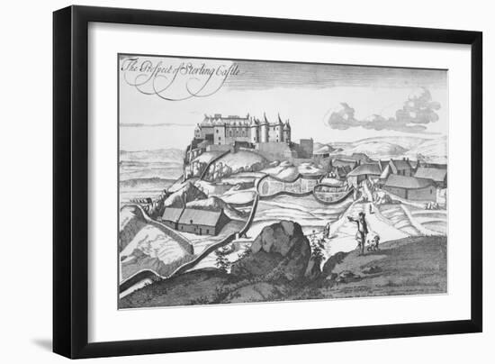 The Prospect of Sterling Castle, Theatrum Scotiae-Andrew Johnston-Framed Giclee Print