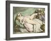 The Prostitute Observed, 1808-17-Thomas Rowlandson-Framed Giclee Print