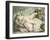 The Prostitute Observed, 1808-17-Thomas Rowlandson-Framed Giclee Print