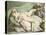 The Prostitute Observed, 1808-17-Thomas Rowlandson-Stretched Canvas