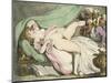 The Prostitute Observed, 1808-17-Thomas Rowlandson-Mounted Giclee Print