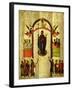 The Protection of the Theotokos (Mother of God) Russian Icon from the Zverin Monastery-null-Framed Giclee Print