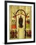 The Protection of the Theotokos (Mother of God) Russian Icon from the Zverin Monastery-null-Framed Giclee Print