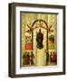 The Protection of the Theotokos (Mother of God) Russian Icon from the Zverin Monastery-null-Framed Giclee Print