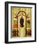 The Protection of the Theotokos (Mother of God) Russian Icon from the Zverin Monastery-null-Framed Giclee Print