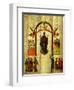 The Protection of the Theotokos (Mother of God) Russian Icon from the Zverin Monastery-null-Framed Giclee Print