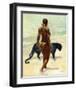 The Protector-Sterling Brown-Framed Art Print