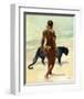 The Protector-Sterling Brown-Framed Art Print