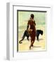 The Protector-Sterling Brown-Framed Art Print