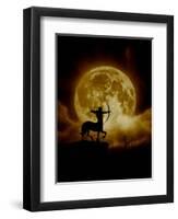 The Protector-Julie Fain-Framed Art Print