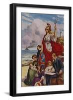 The Proud Bulwarks of Britannia-null-Framed Giclee Print