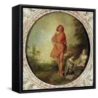 The Proud Man, 1715-Jean Antoine Watteau-Framed Stretched Canvas
