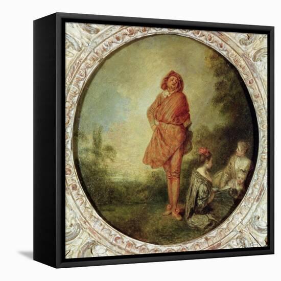 The Proud Man, 1715-Jean Antoine Watteau-Framed Stretched Canvas