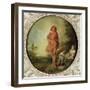 The Proud Man, 1715-Jean Antoine Watteau-Framed Giclee Print