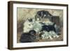 The Proud Mother-Charles Van Den Eycken-Framed Giclee Print