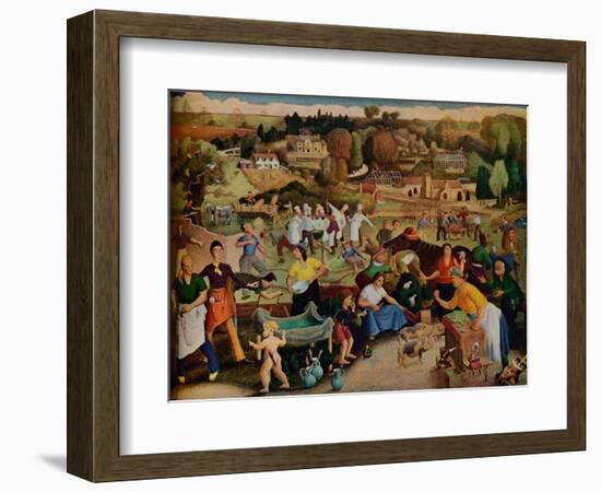 'The Proverbs', 1939-Tom Chadwick-Framed Giclee Print