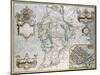 The Province of Connaugh Map-John Speede-Mounted Giclee Print